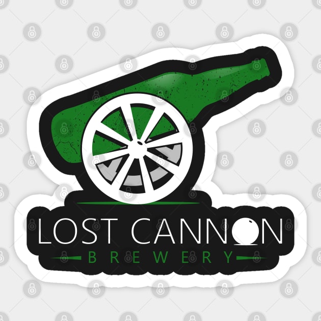 Lost Cannon Brewery Sticker by aircrewsupplyco